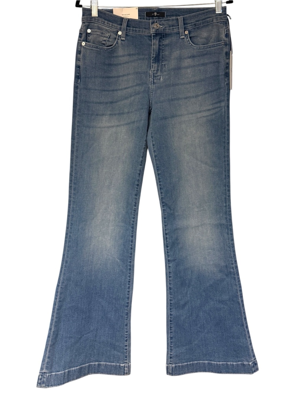 7 For All Mankind Flare Leg Trouser Jeans Womens 29 NWT